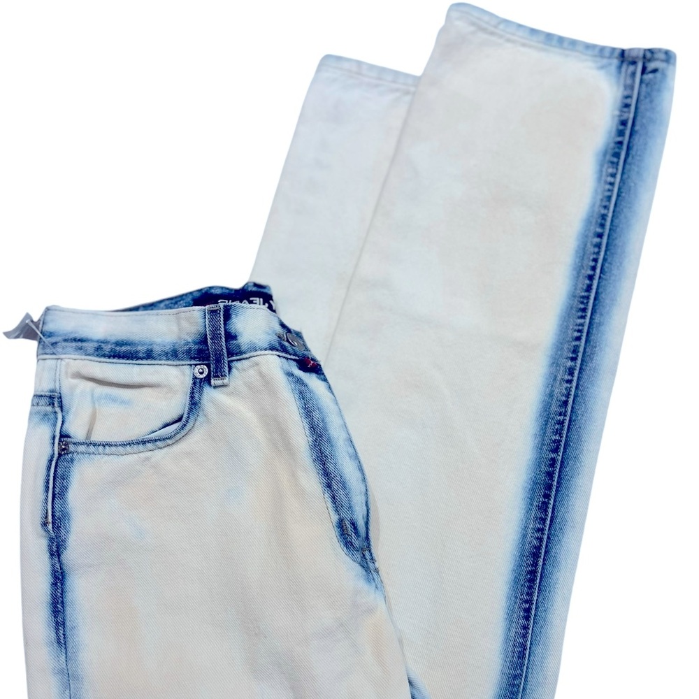 DKNY FADED STRAIGHT HIGH WAISTED JEANS SIZE 4